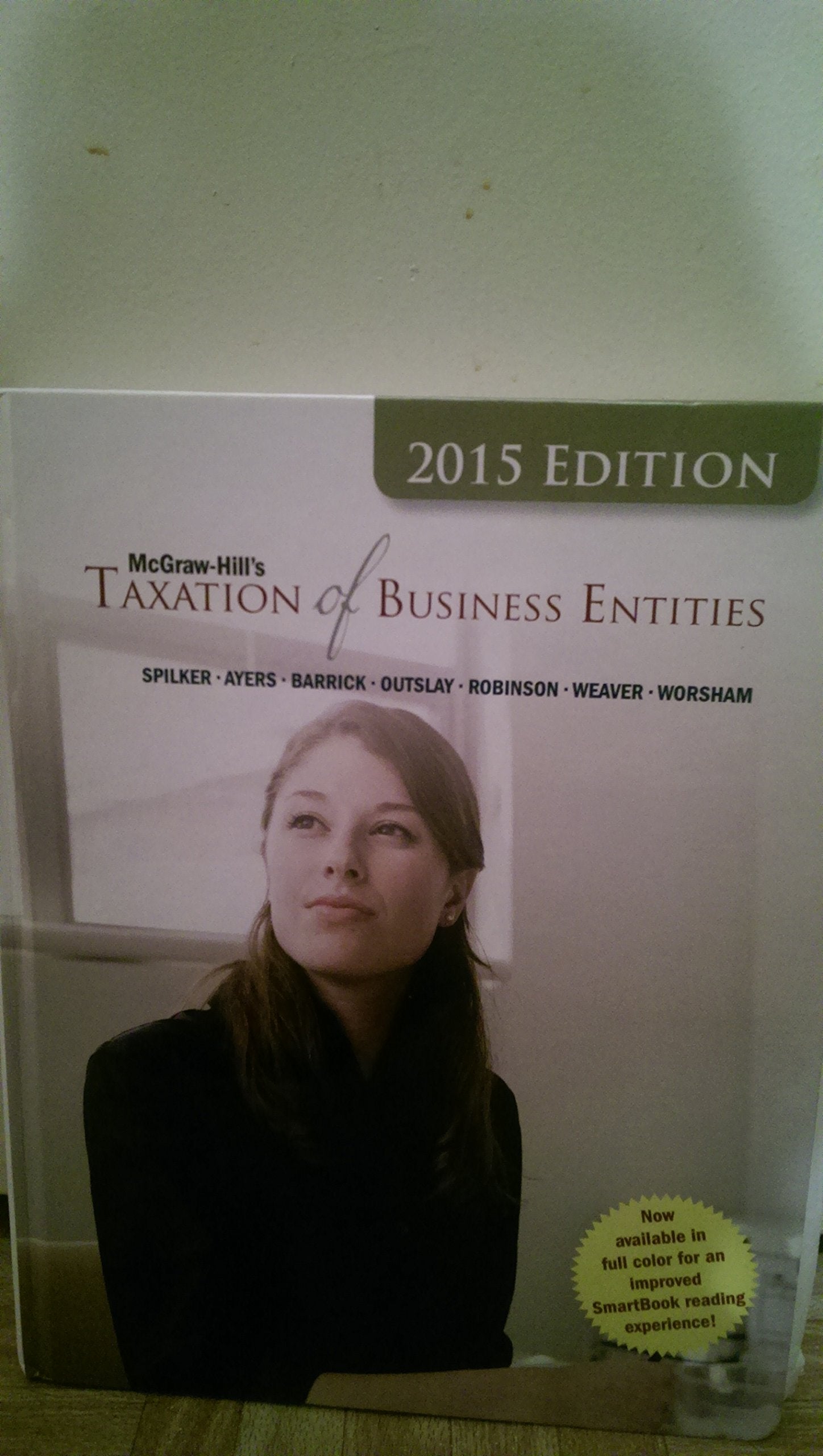 McGrawHill's Taxation of Business Entities, 2015 Edition,Used