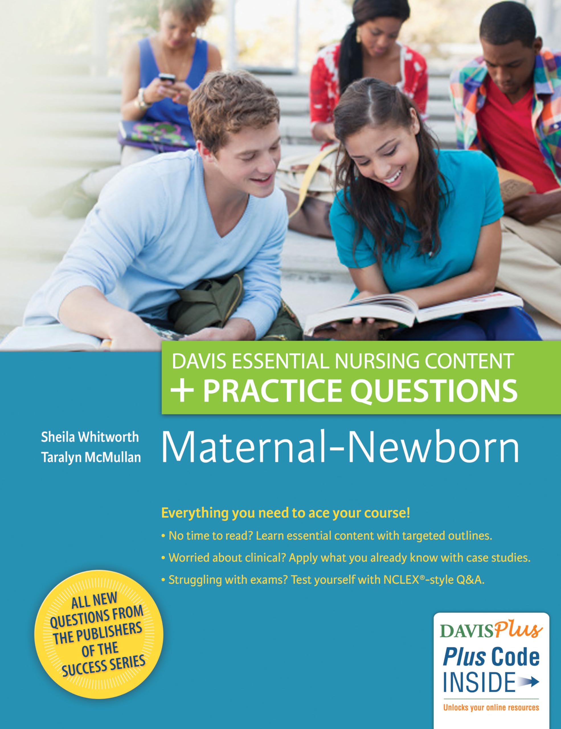 Maternalnewborn: Davis Essential Nursing Content + Practice Questions,Used