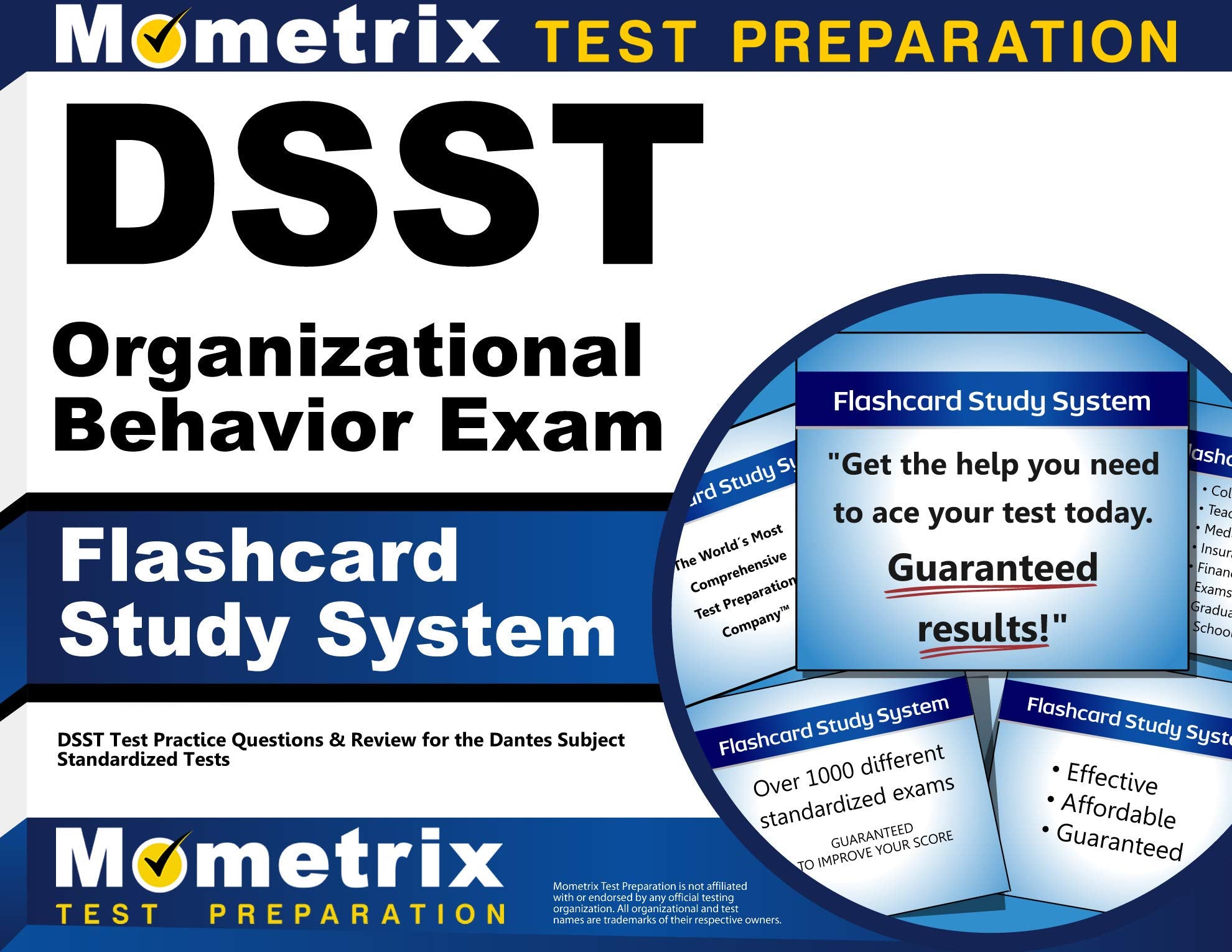 Dsst Organizational Behavior Exam Flashcard Study System: Dsst Test Practice Questions & Review For The Dantes Subject Standardi,Used
