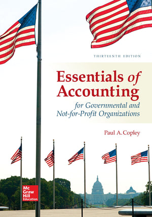 Essentials of Accounting for Governmental and NotforProfit Organizations,New