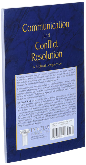 COMMUNICATION AND CONFLICT RESOLUTION: A Biblical Perspective