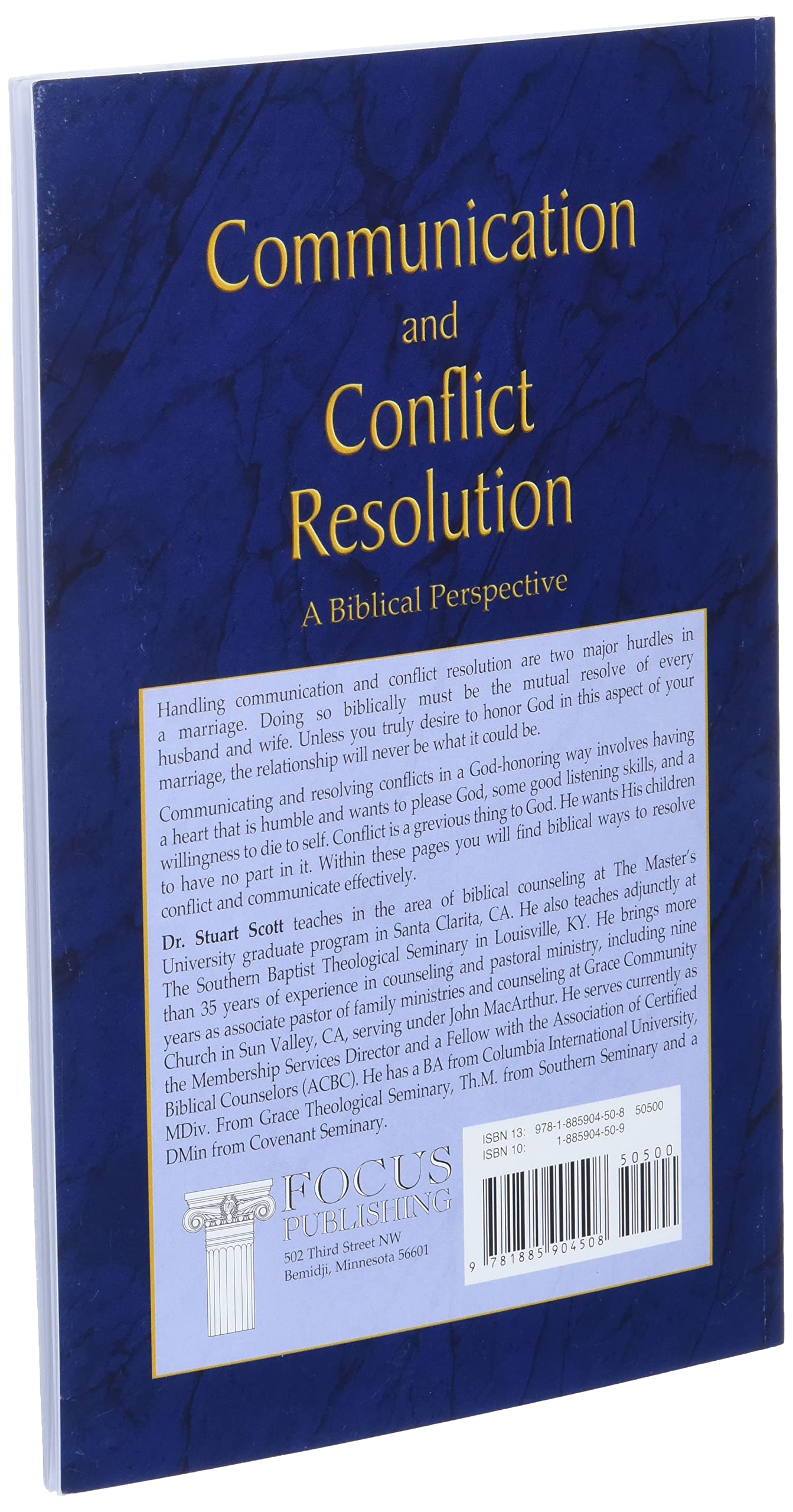 COMMUNICATION AND CONFLICT RESOLUTION: A Biblical Perspective