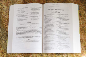 The NRSV Daily Bible: Read, Meditate, and Pray Through the Entire Bible in 365 Days,Used