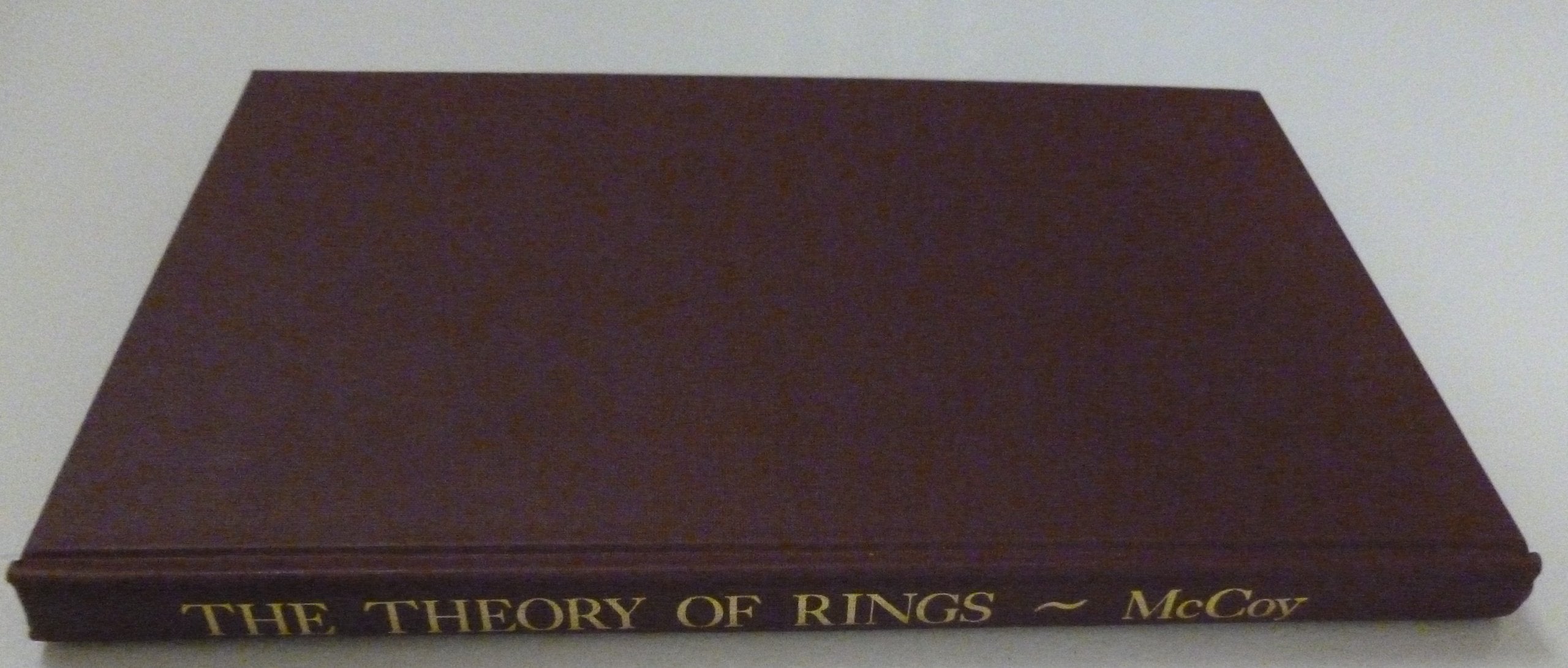 The Theory Of Rings,Used