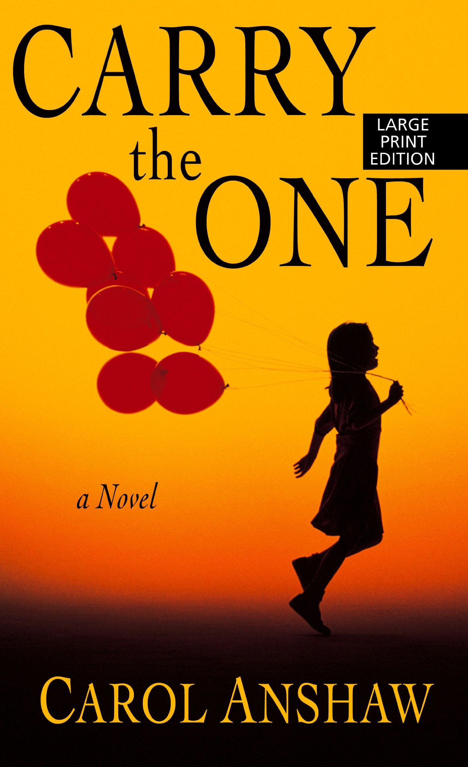 Carry The One (Thorndike Press Large Print Basic),Used
