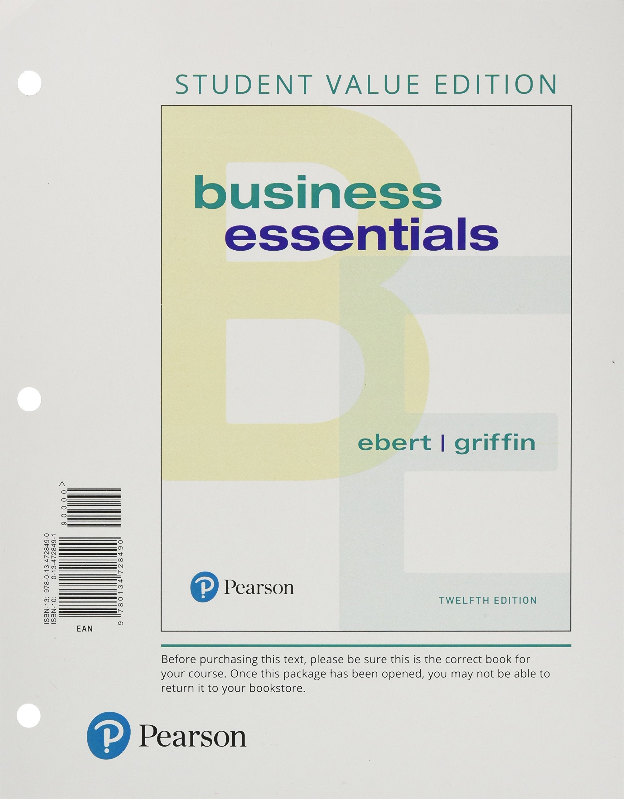 Business Essentials,New