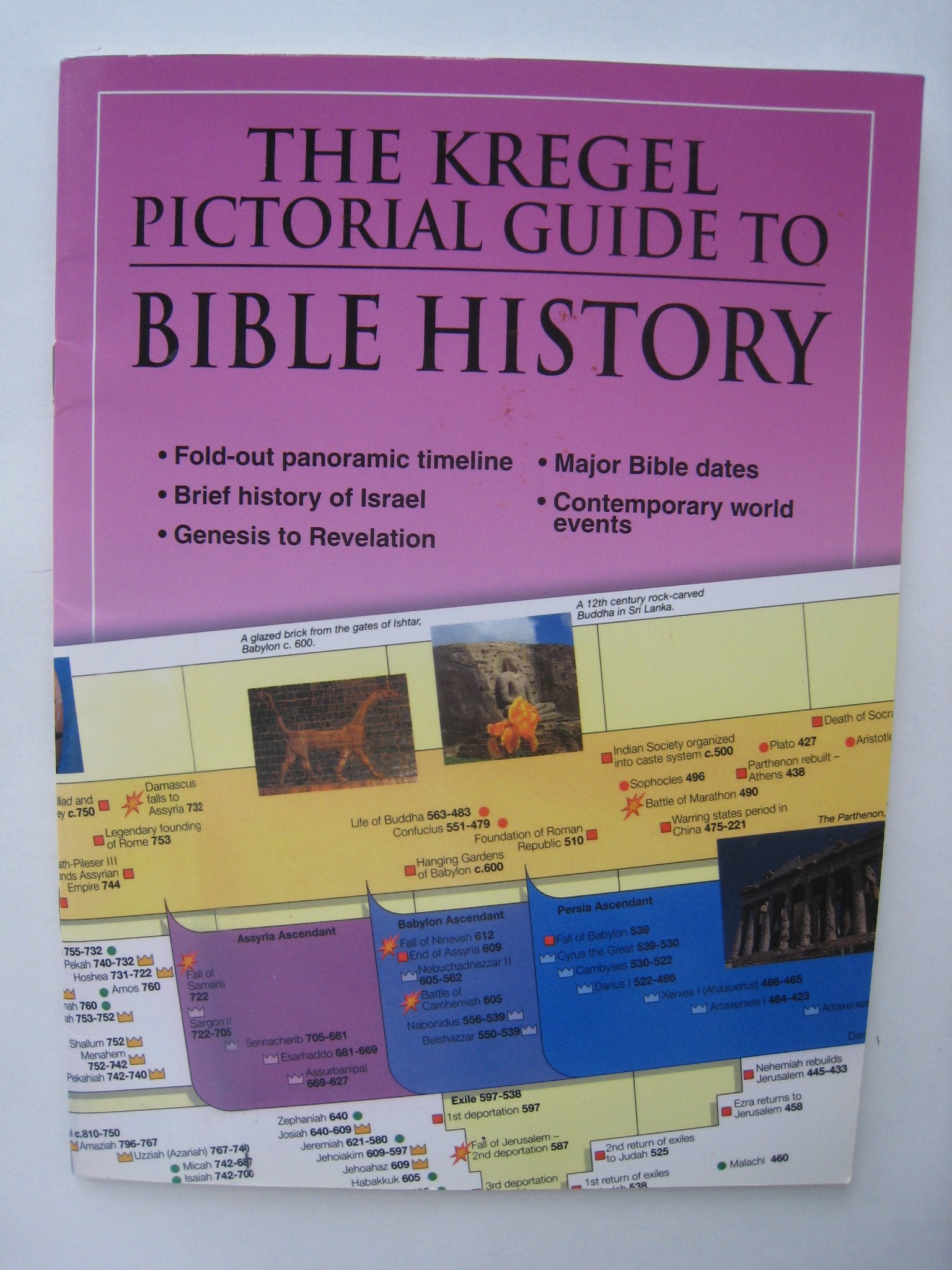Kregel Pictorial Guide To Bible History (Kregel Pictorial Guides),New
