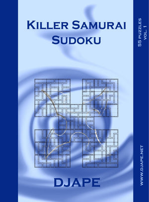Killer Samurai Sudoku: 55 puzzles (vol.1)