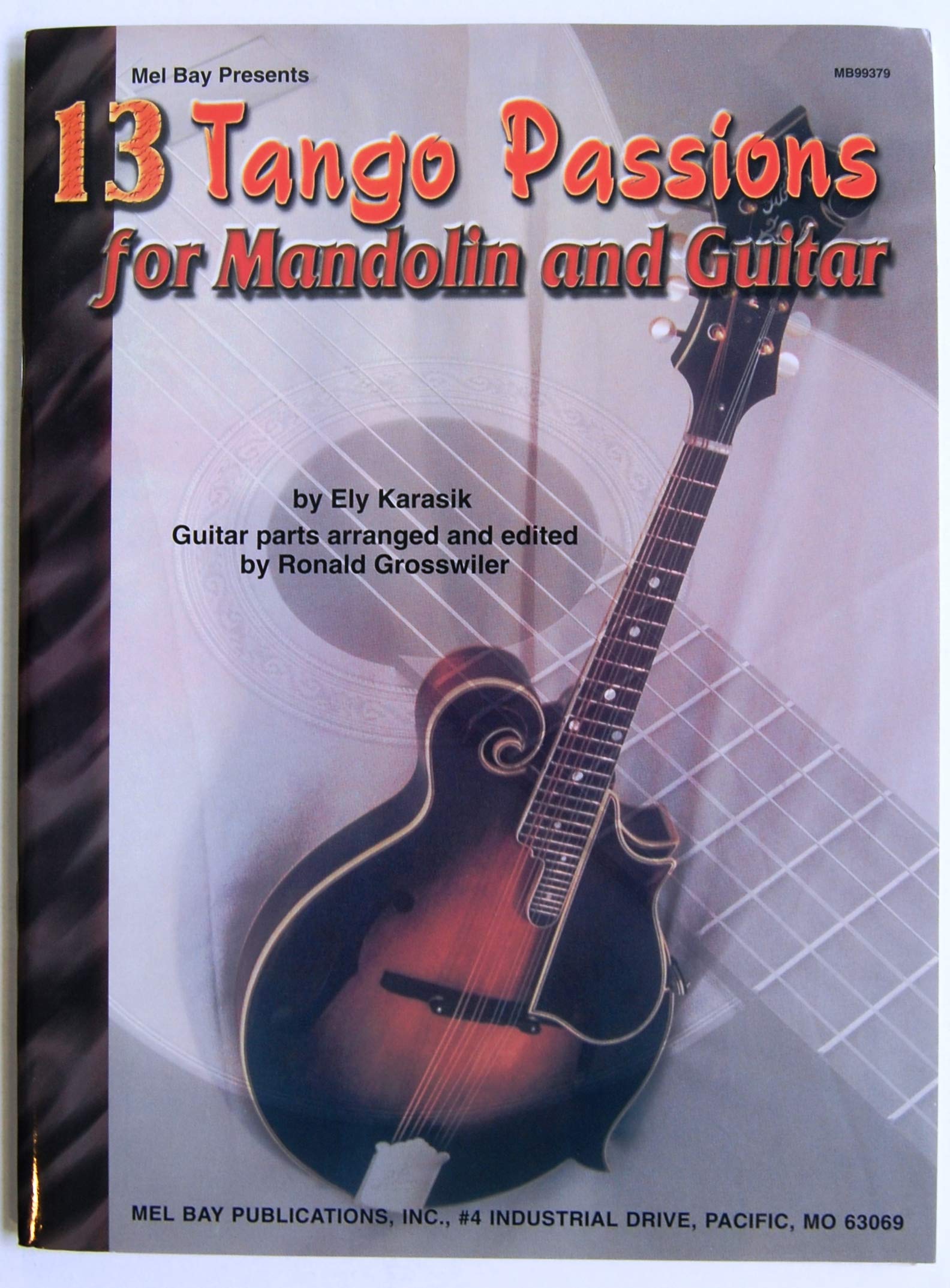 Mel Bay 13 Tango Passions for Mandolin and Guitar,Used