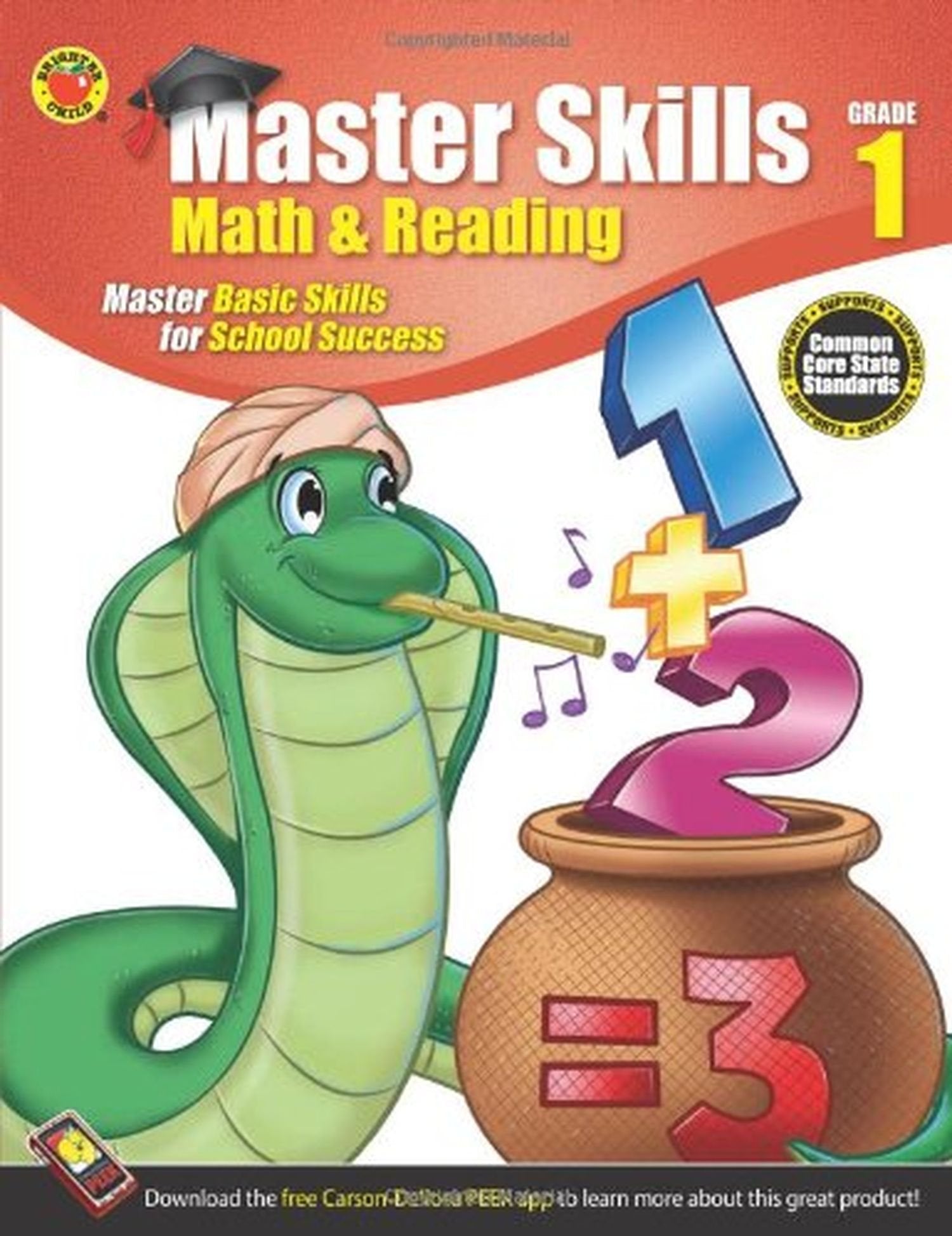 Math & Reading, Grade 1 (Master Skills),Used