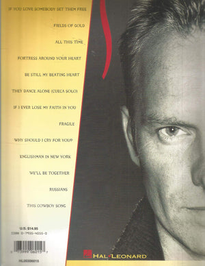 The Best of Sting: Fields of Gold, 19841994 (Piano, Vocal, Guitar),Used