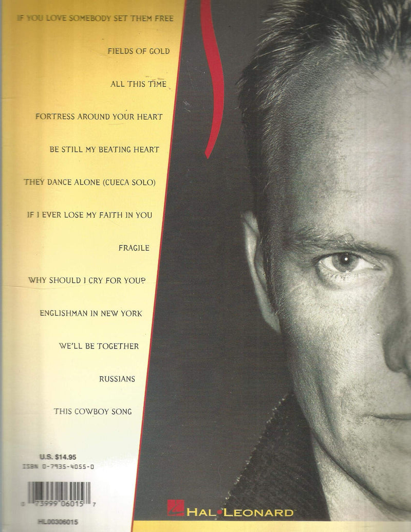 The Best of Sting: Fields of Gold, 19841994 (Piano, Vocal, Guitar),Used