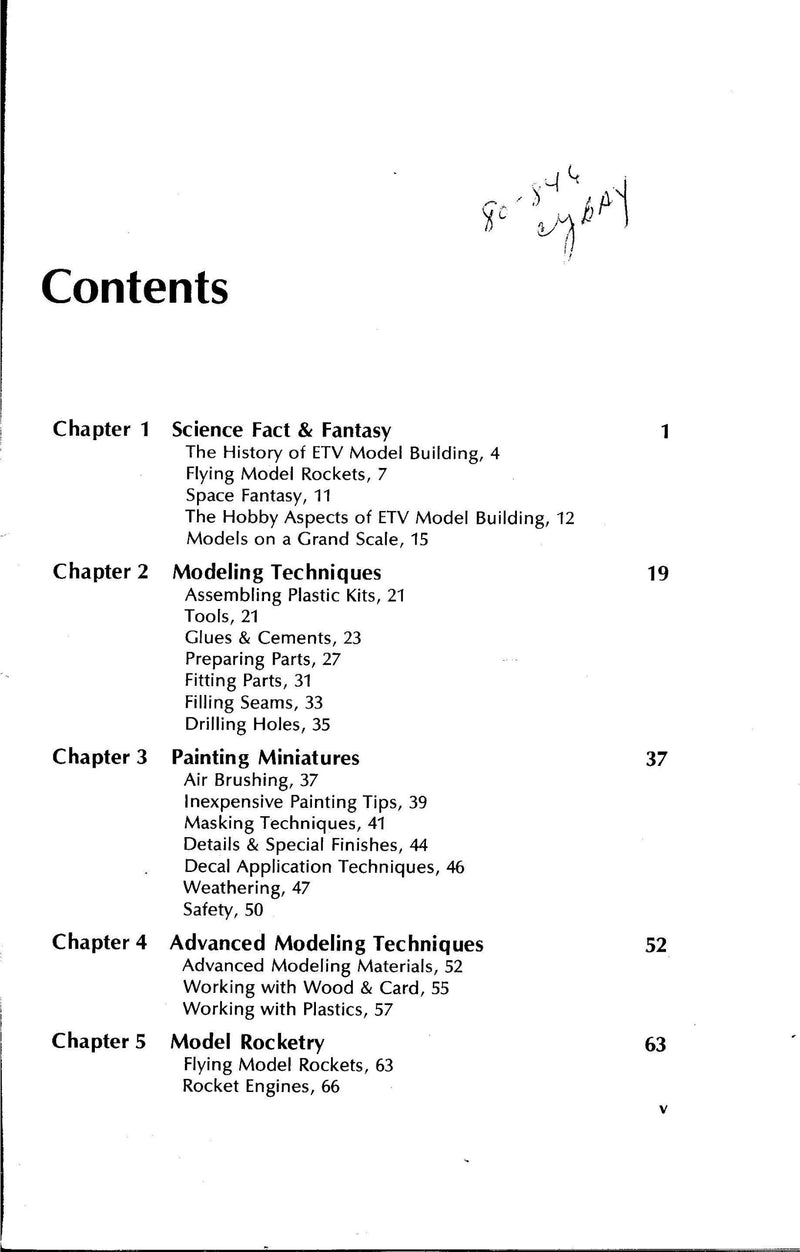 The ETV model book,Used