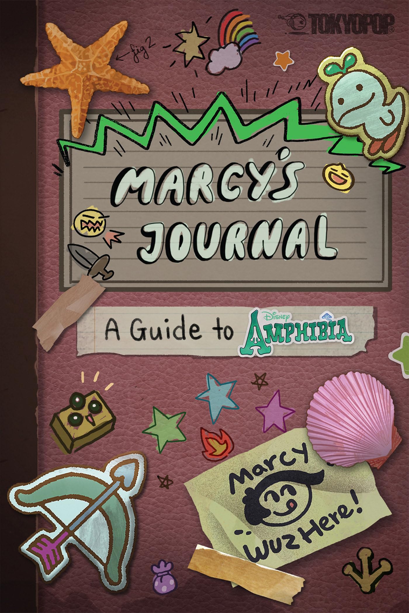 Disney Manga: Marcy's Journal  A Guide to Amphibia (Hardcover Edition),New