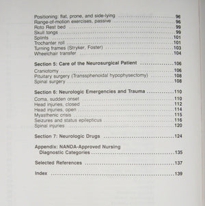 Neurologicneurosurgical nursing (Springhouse clinical rotation guides),Used