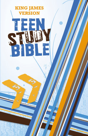 KJV, Teen Study Bible, Hardcover,Used
