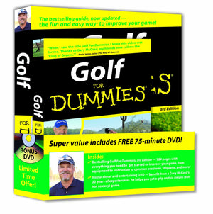 Golf For Dummies, DVD Bundle,Used