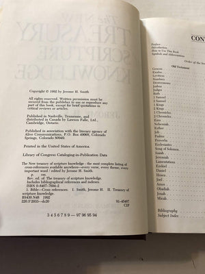 The New Treasury of Scripture Knowledge,Used