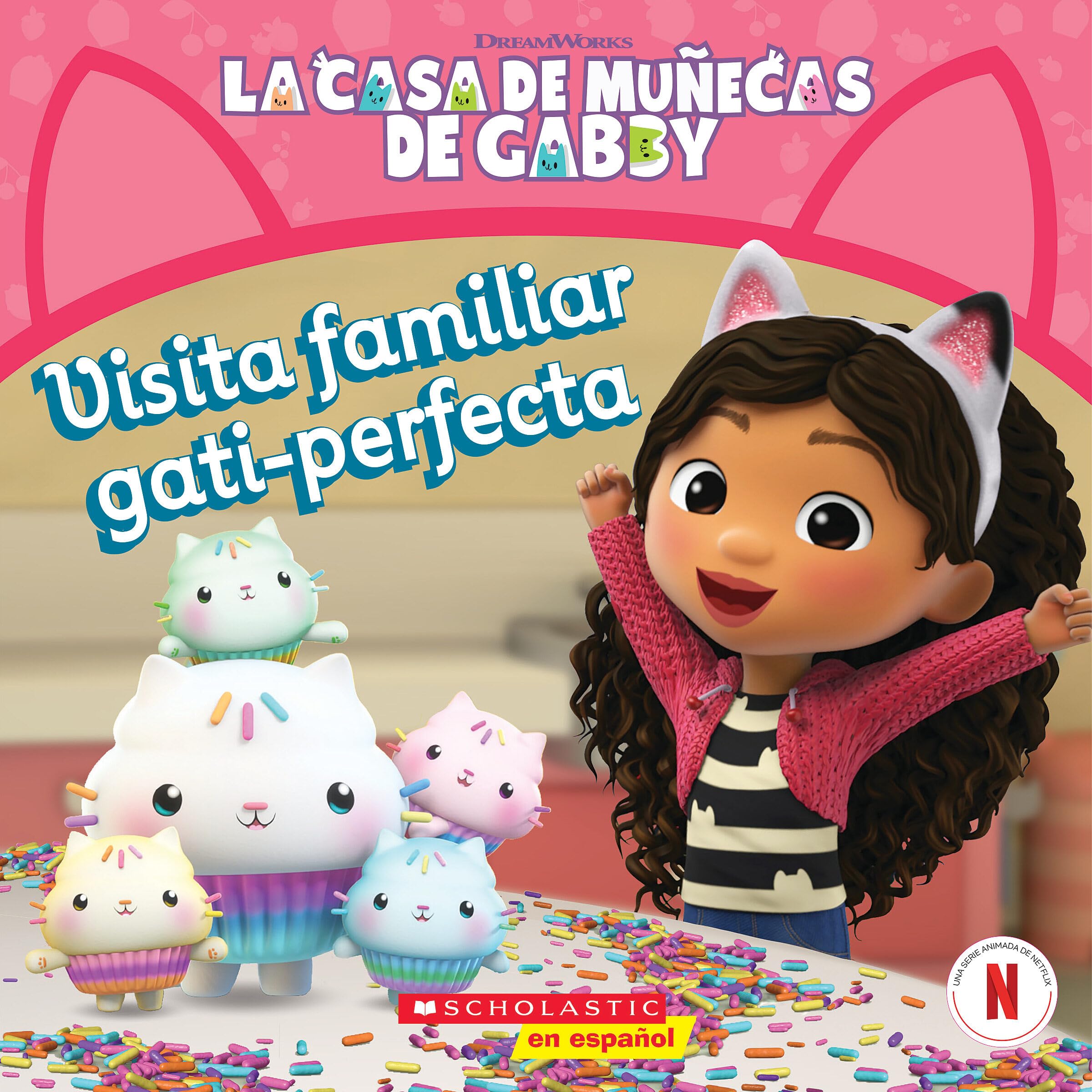 La Casa De Muecas De Gabby: Visita Familiar Gatiperfecta (Gabby'S Dollhouse: Purrfect Family Visit) (Spanish Edition),Used
