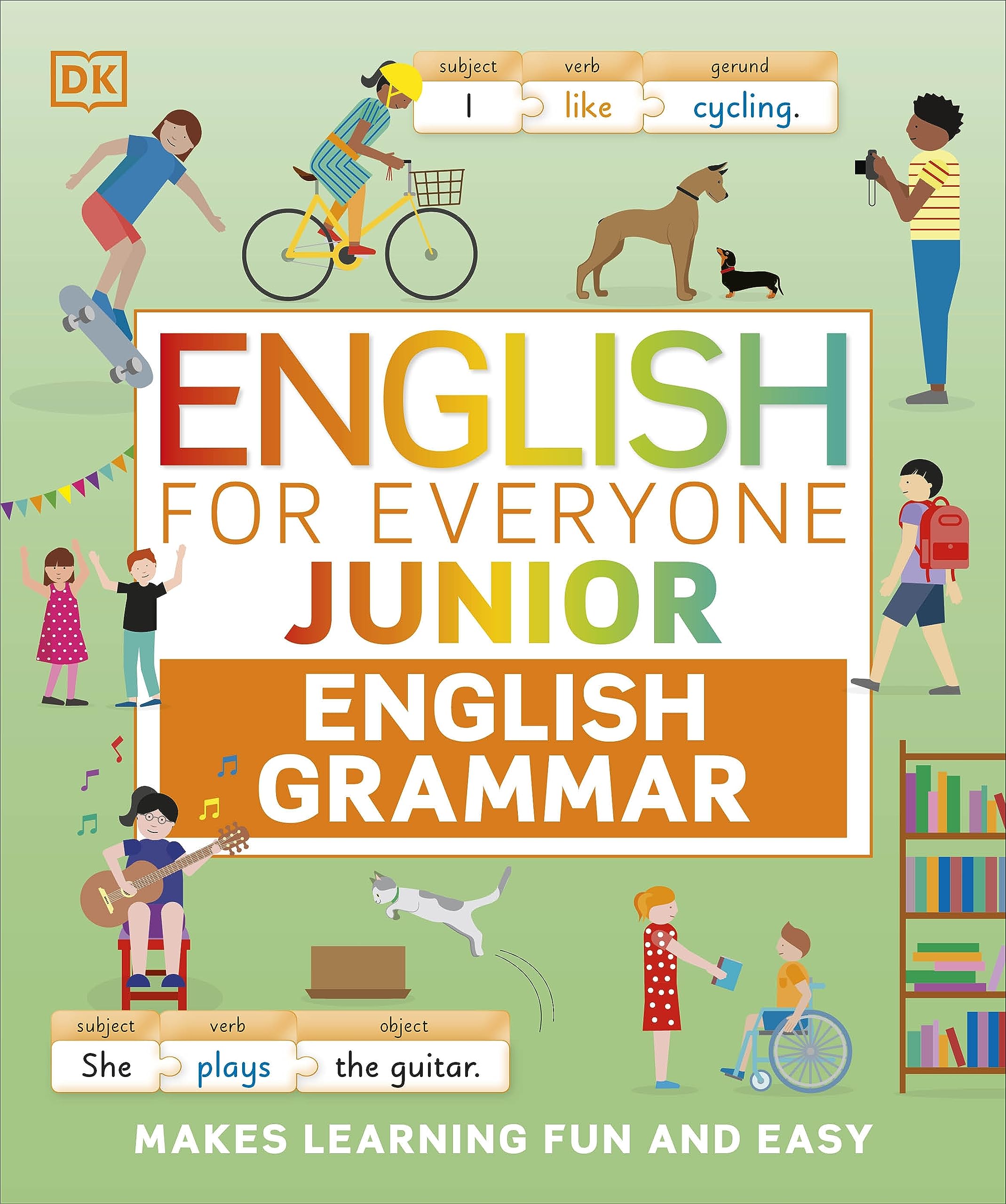 English For Everyone Junior English Grammar: A Simple, Visual Guide To English (Dk English For Everyone Junior),Used
