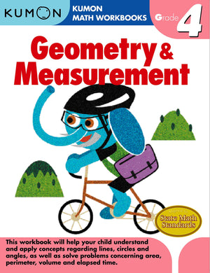 Kumon Grade 4 Geometry & Measurement (Kumon Math Workbooks),Used