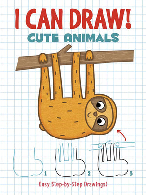 I Can Draw! Cute Animals: Easy StepbyStep Drawings (Dover How to Draw),Used