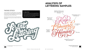 The Lettering Workshops: 30 Exercises for Improving Your Hand Lettering Skills,Used