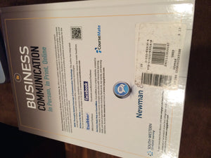 Business Communication: In Person, In Print, Online,Used