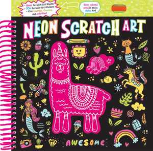 Neon Scratch Art (Creativity Corner),New