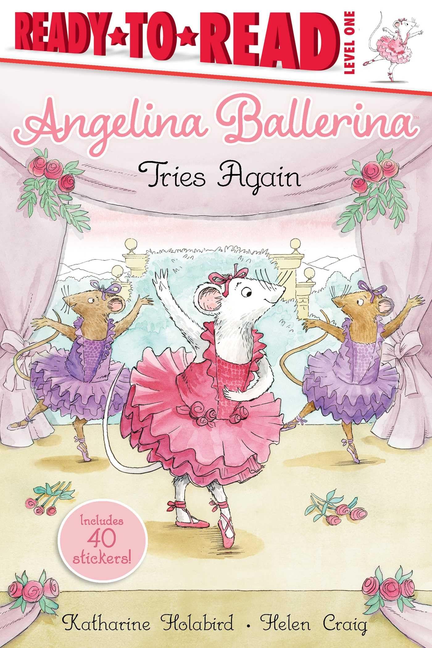 Angelina Ballerina Tries Again: ReadytoRead Level 1,Used