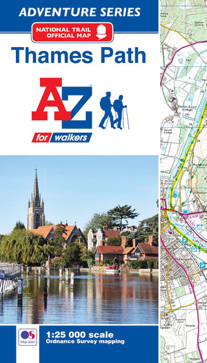 Thames Path Adventure Atlas,Used
