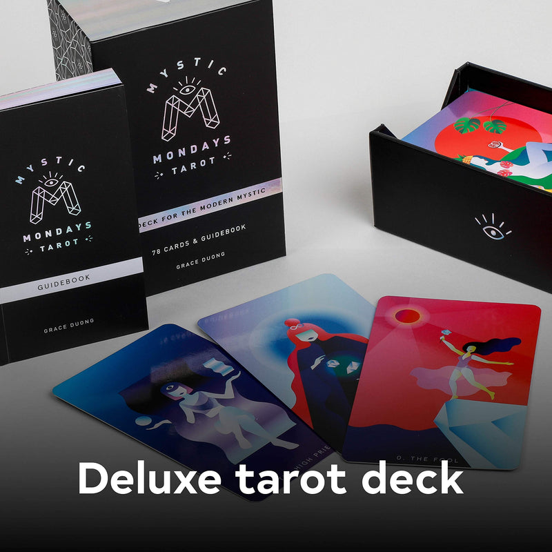 Mystic Mondays Tarot: A Deck for the Modern Mystic (Tarot Cards and Guidebook Set, Card Game Gifts, Arcana Tarot Card Set),Used