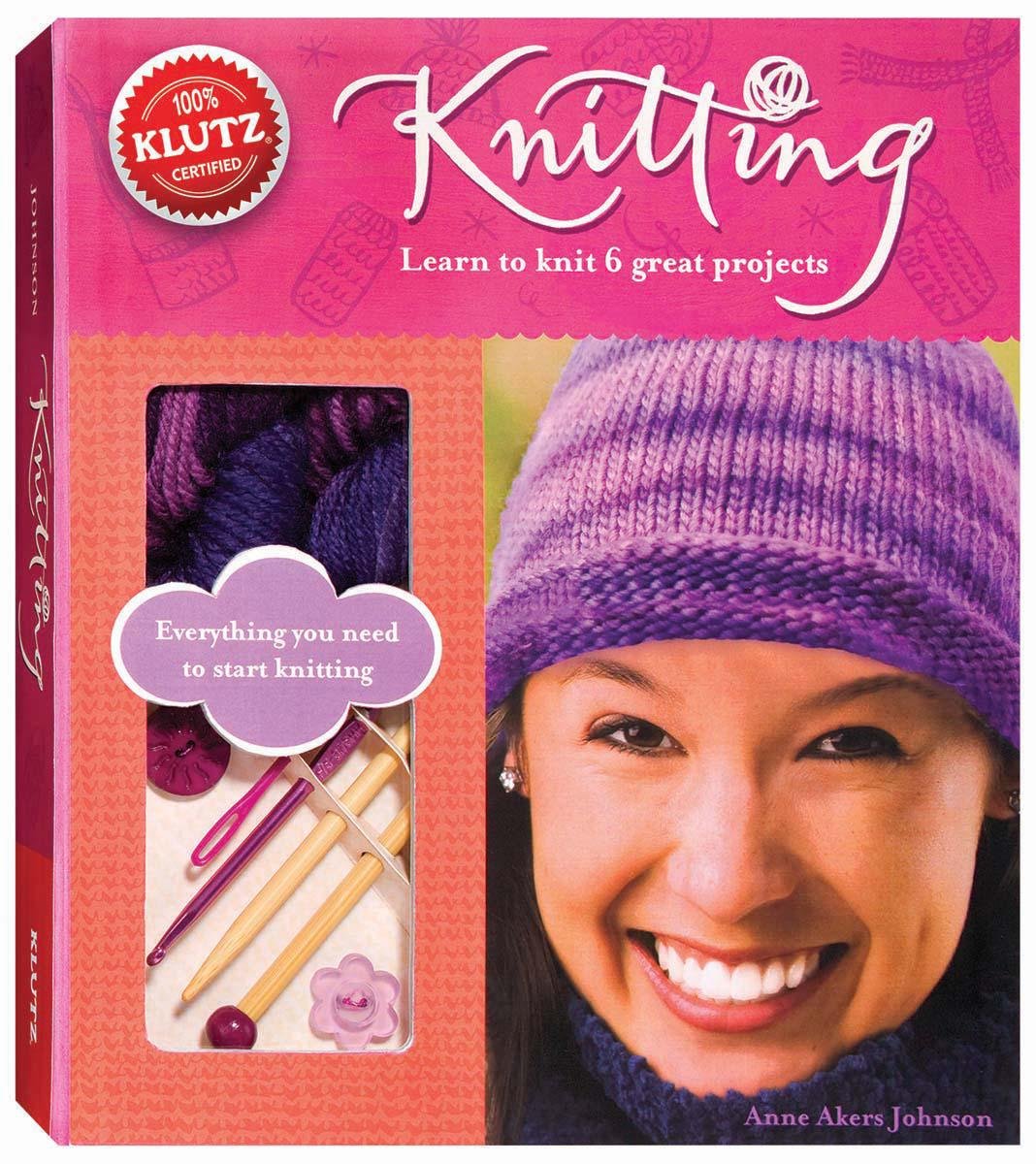 Klutz Knitting Book Kit,Used