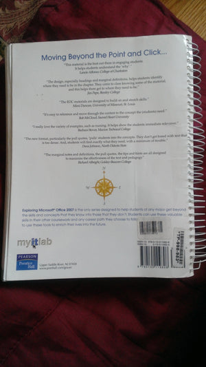 Exploring Microsoft Office Excel 2007,Used