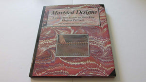 Marbled Designs: A Complete Guide to FiftyFive Elegant Patterns,New