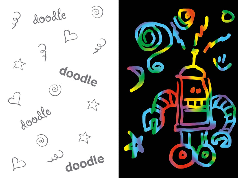 Scratch and Sketch: A Cool Art Activity Book! (Scratch & Sketch),Used