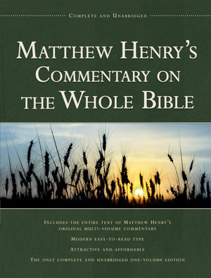 Matthew Henry's Commentary on the Whole Bible: Complete,Used