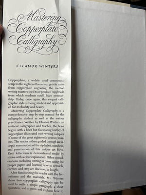 Mastering Copperplate Calligraphy: A StepbyStep Guide,Used