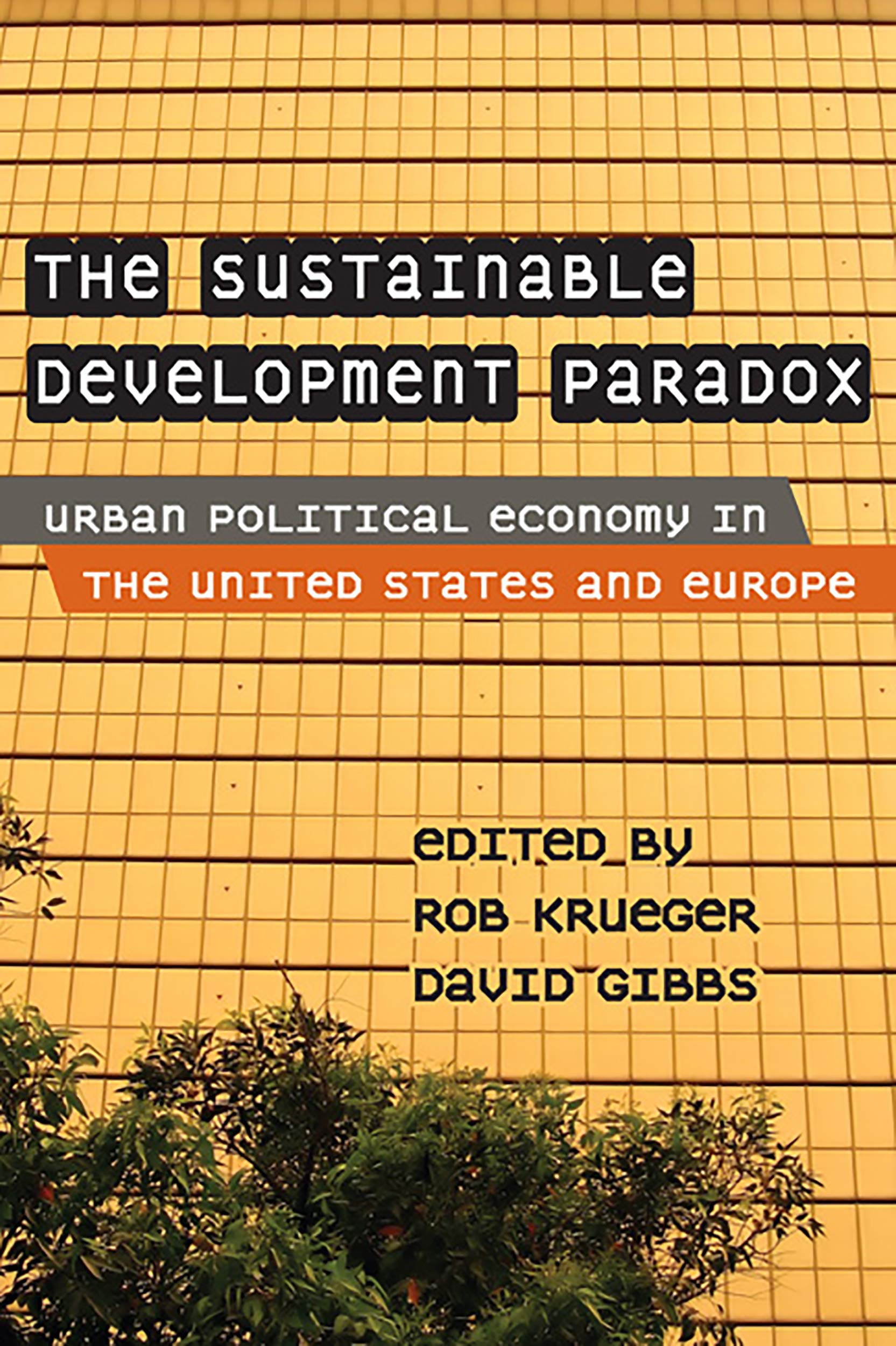 The Sustainable Development Paradox: Urban Political Economy in the United States and Europe,Used