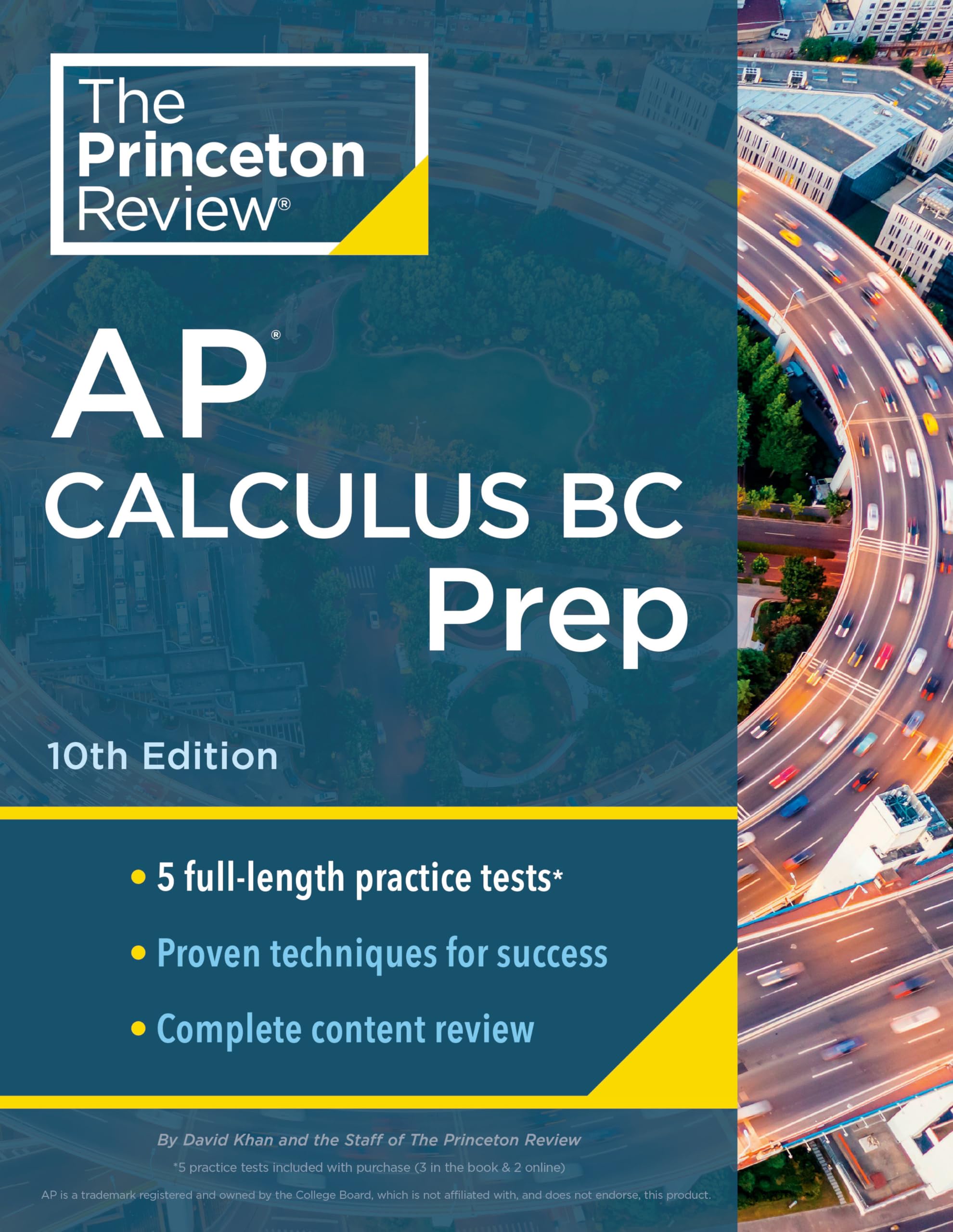 Princeton Review Ap Calculus Bc Prep, 10Th Edition: 5 Practice Tests + Complete Content Review + Strategies & Techniques (2024) ,Used