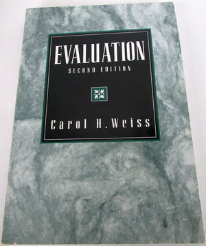 Evaluation: Methods For Studying Programs And Policies, 2Nd Edition,Used