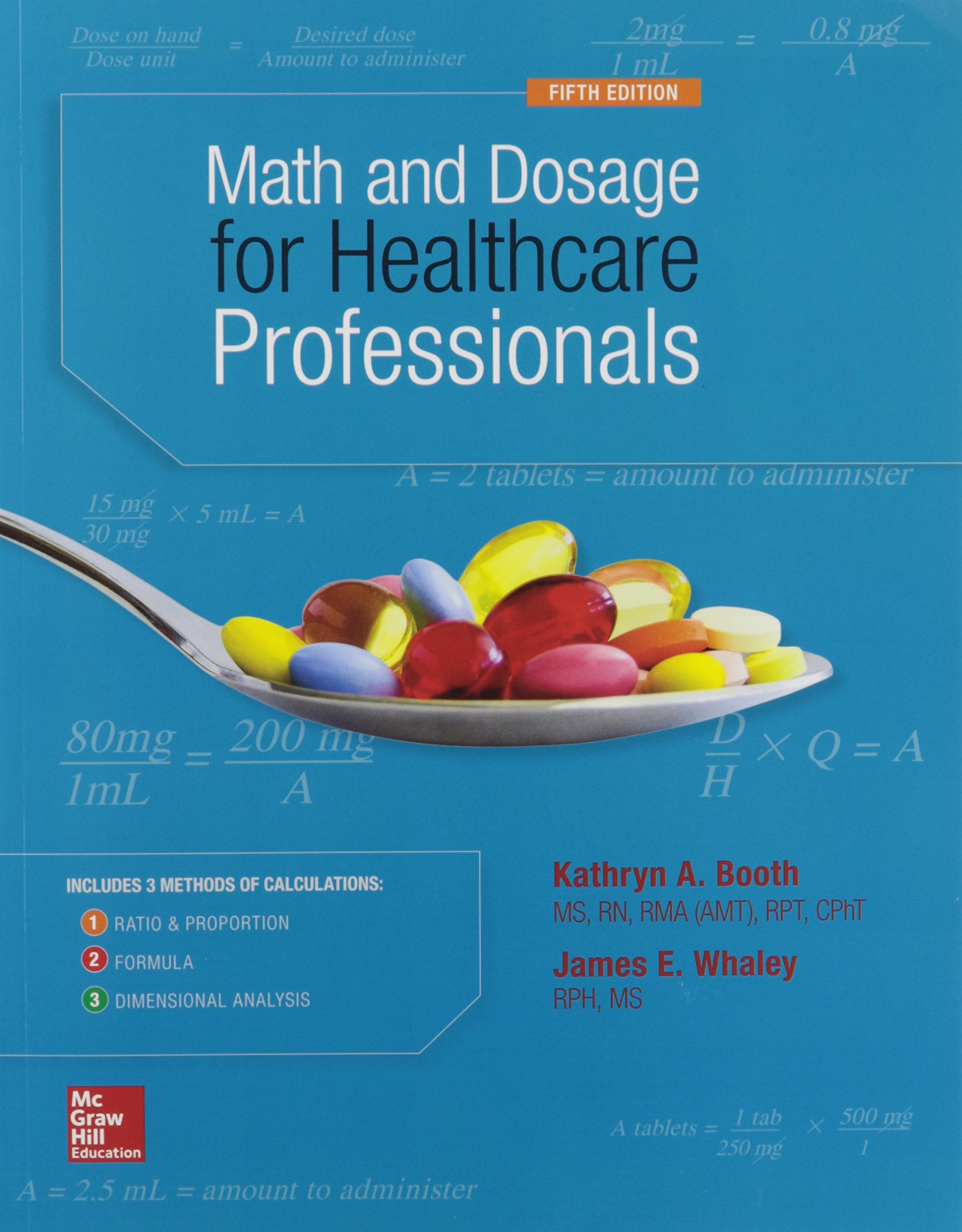 MATH AND DOSAGE CALCULATIONS FOR HEALTHCARE PROFESSIONALS,Used