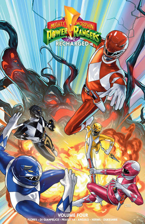 Mighty Morphin Power Rangers: Recharged Vol. 4 (Mighty Morphin Power Rangers, 4),Used