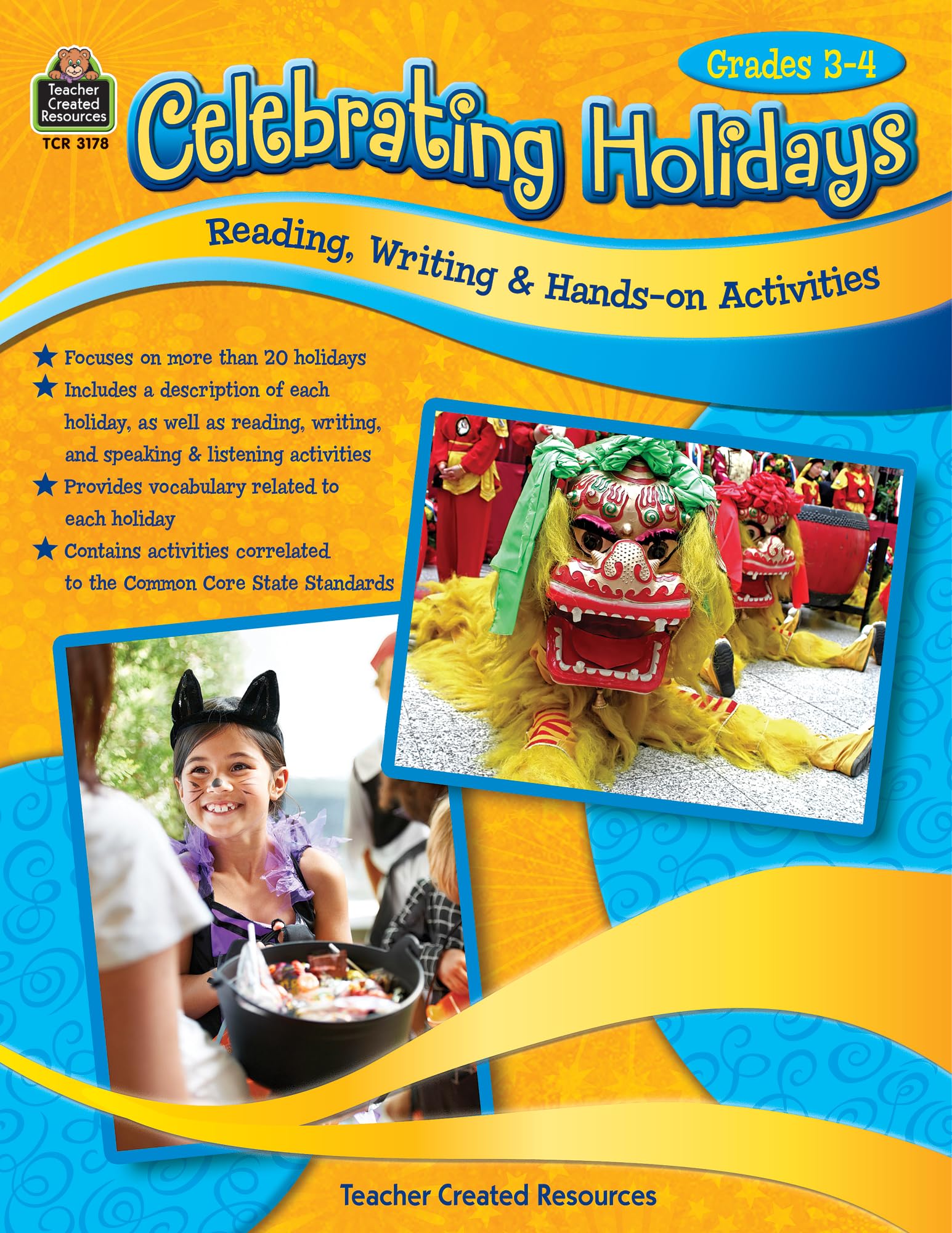 Celebrating Holidays: Reading, Writing & Handson Activities: Reading, Writing & Handson Activities,Used