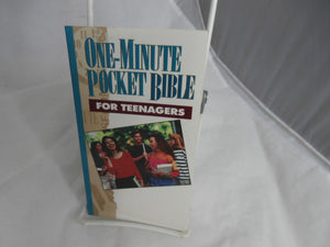 OneMinute Pocket Bible for Teenagers (OneMinute Pocket Bible Series),Used