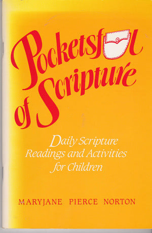 Pocketfuls of Scripture Daily Scripture Readings and Activities for Children,Used