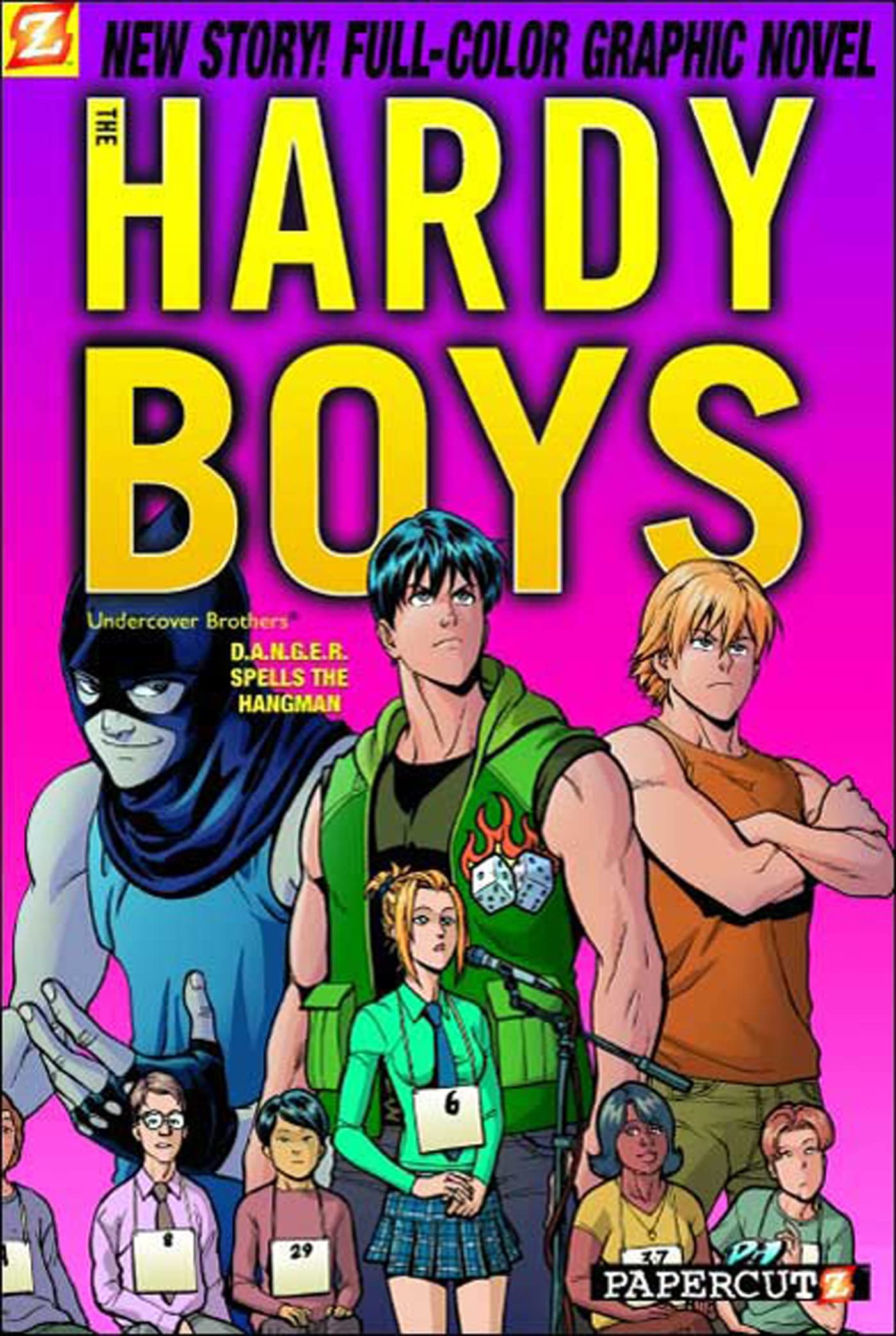 Hardy Boys #18: D.A.N.G.E.R. Spells the Hangman! (Hardy Boys Graphic Novels, 18),Used