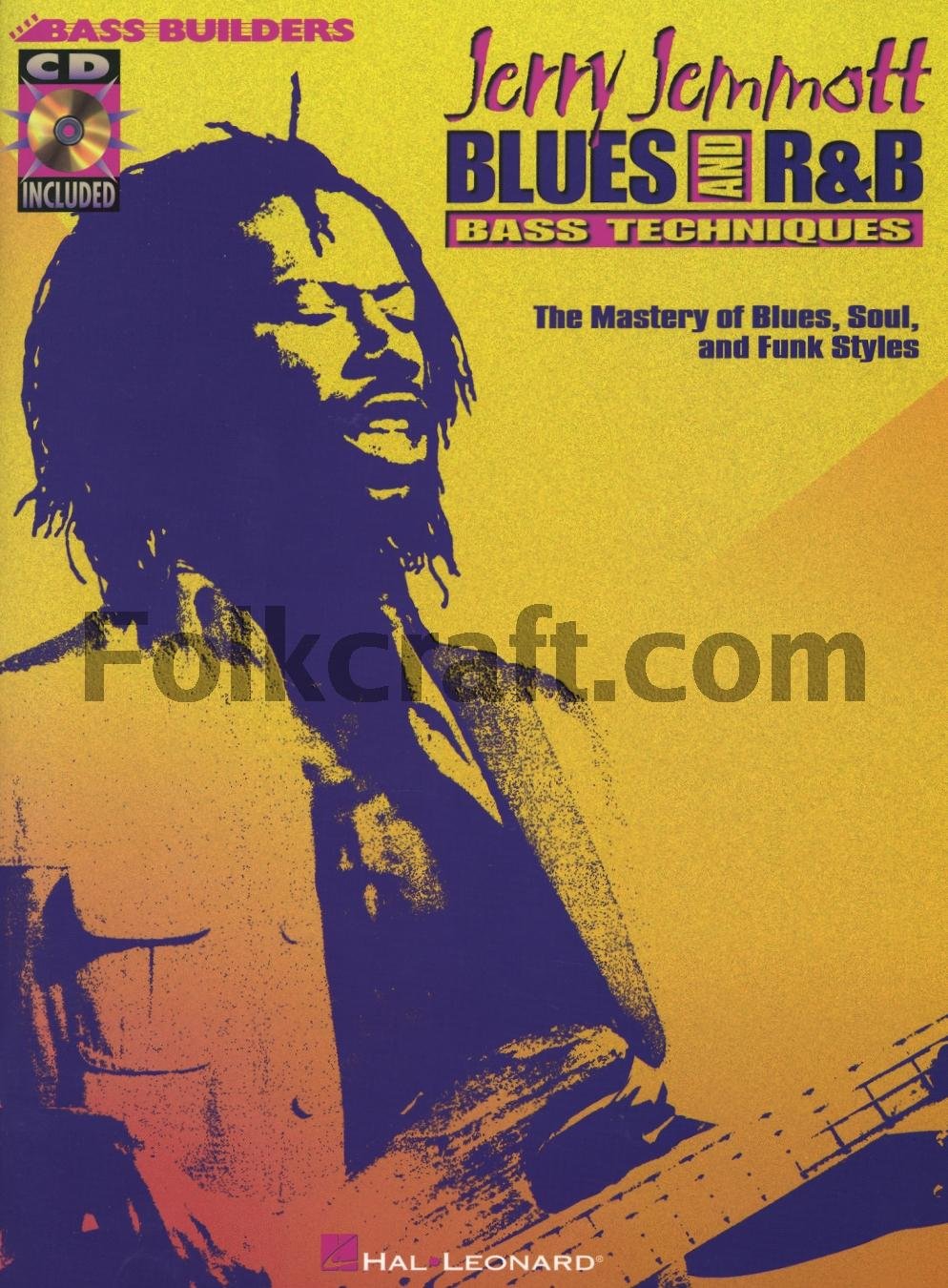 Jerry Jemmott  Blues and Rhythm & Blues Bass Technique (Bass Builders),Used