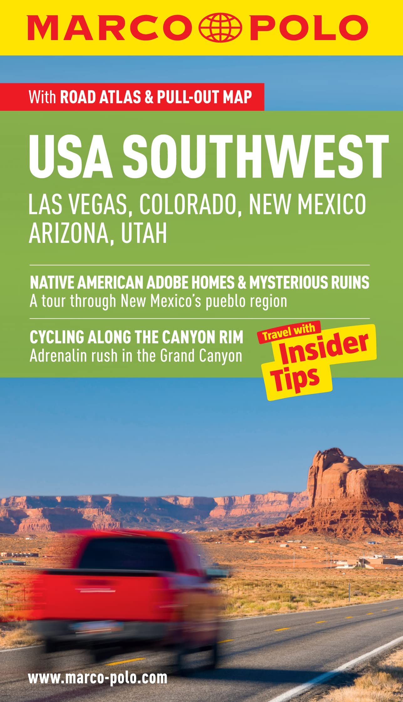 USA Southwest (Las Vegas, Colorado) Marco Polo Guide (Marco Polo Guides),Used