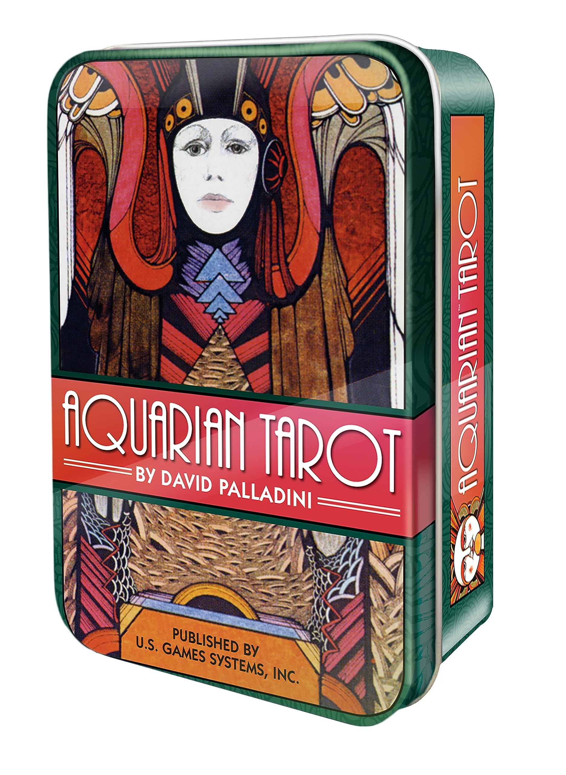 Aquarian Tarot In a Tin,New